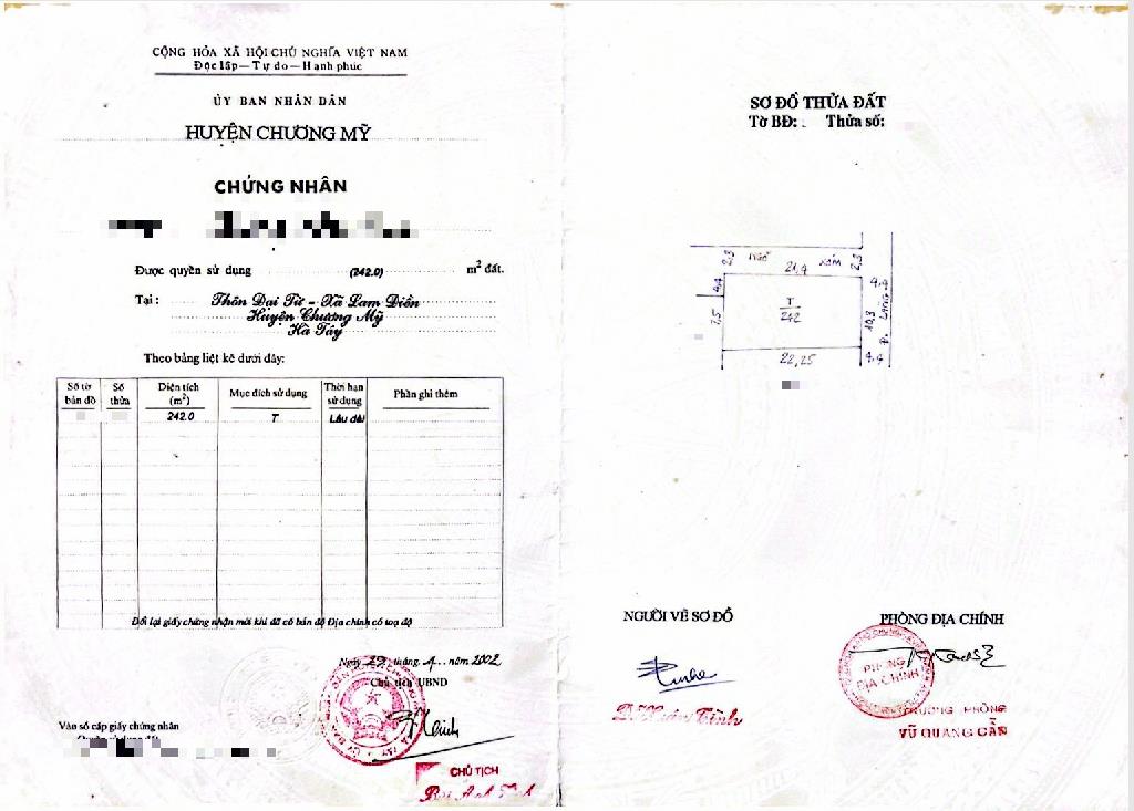 Hình ảnh Bán Lô Góc 2 Mặt Tiền 242m Tại Lam Điền Ô Tô Đỗ Tận Đất Sát Trục Chính Kinh Doanh Liên Xã