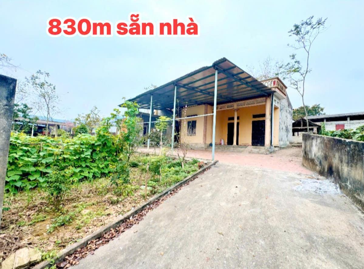 Hình ảnh Bán Lô Đất 830m Tại Quang Sơn Lập Thạch Đã Sẵn Nhà Cách QL2C 800m Giá Đầu Tư