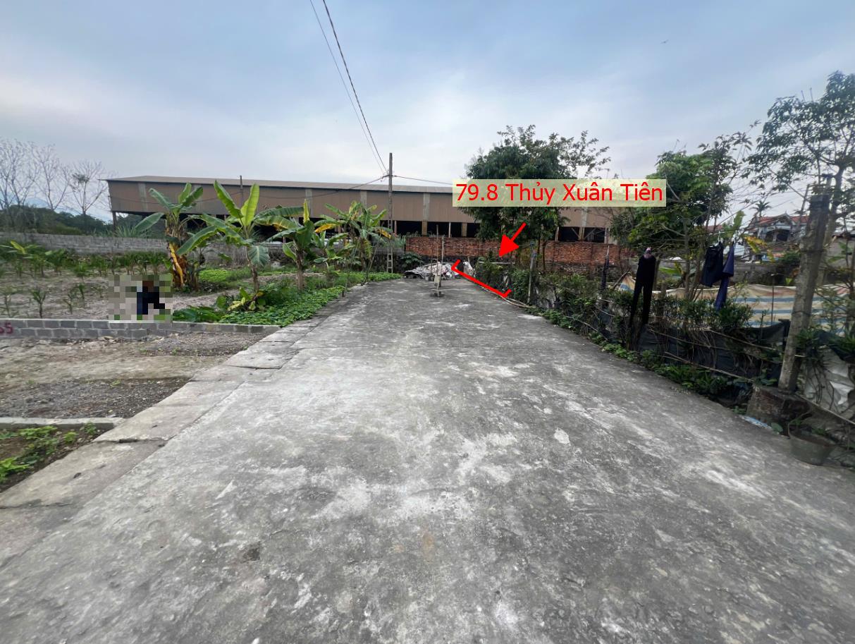 Hình ảnh Bất Động Sản Xuân Mai Bán Đất Khu Vực Thủy Xuân Tiên Ô Tô Vào Tận Đất Ngay Gần Đường QL21A 