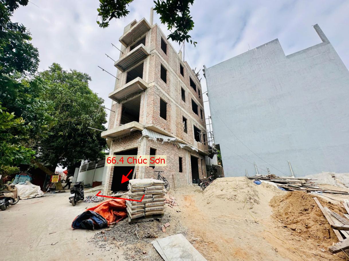 Hình ảnh Bán Nhà Thương Mại Căn Góc 2 Mặt Thoáng 66.4m Tại Chúc Sơn Đường Ô Tô Tránh Sát Trục Chính Kính Doanh
