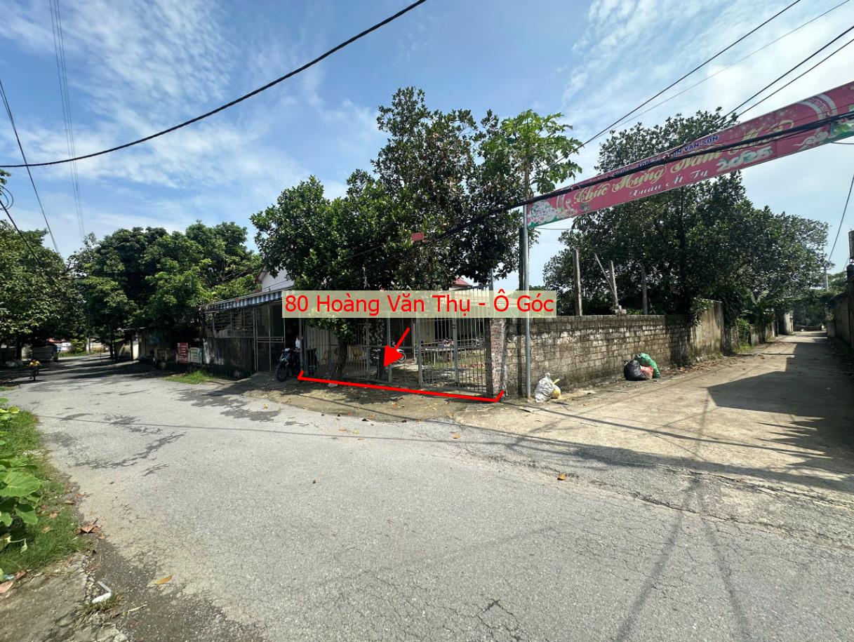 Hình ảnh Chủ Cắt Bán Lô Góc 2 Mặt Tiền 80m Tại Hoàng Văn Thụ Mặt Trục Kinh Doanh Đối Diện Nhà Văn Hóa