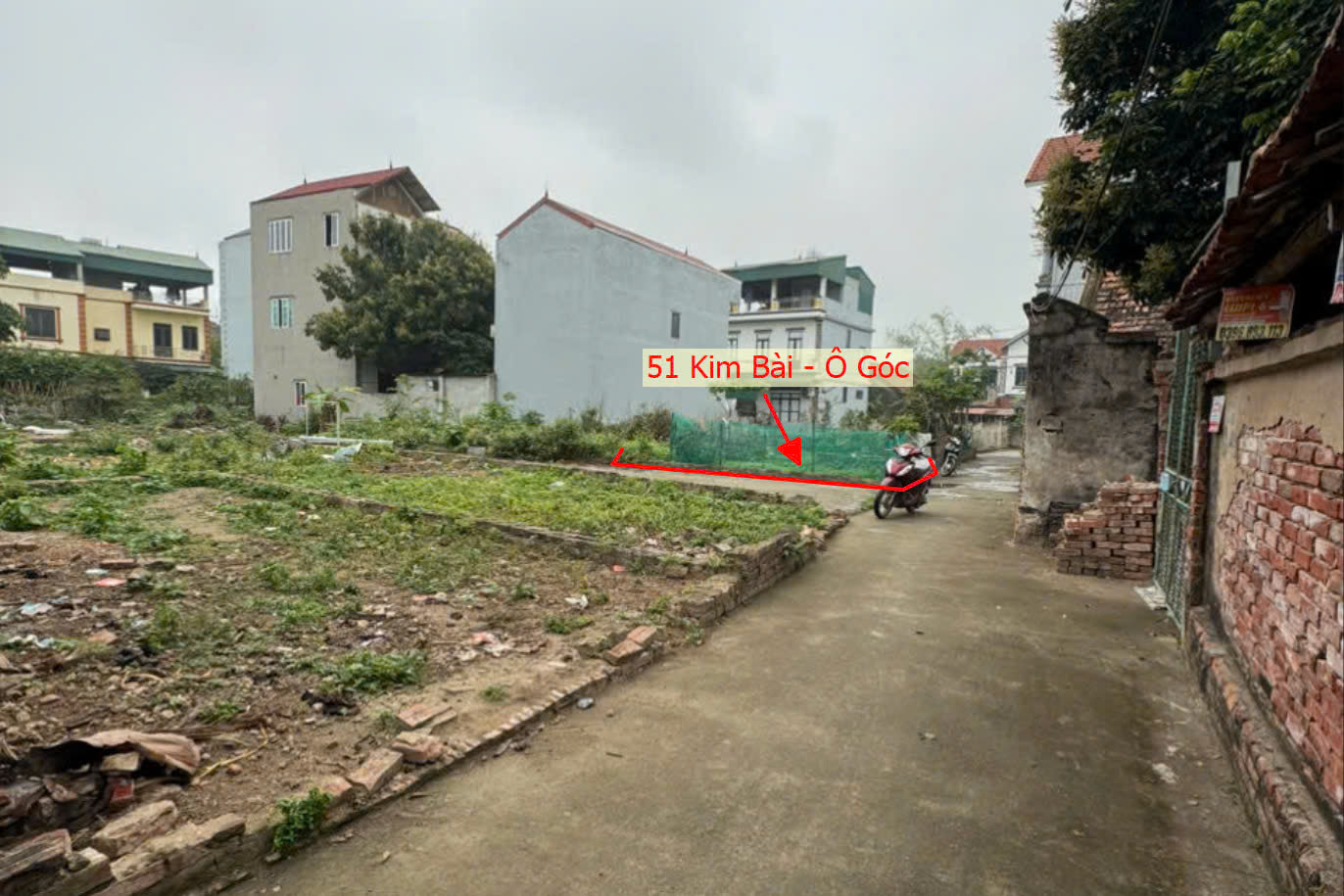 Hình ảnh Bán Lo Góc 2 Mặt Tiền 51m Tại Thị Trấn Kim Bài Ô Tô Đỗ Tận Đất Sát Trục Chính Kinh Doanh Liên Xã 