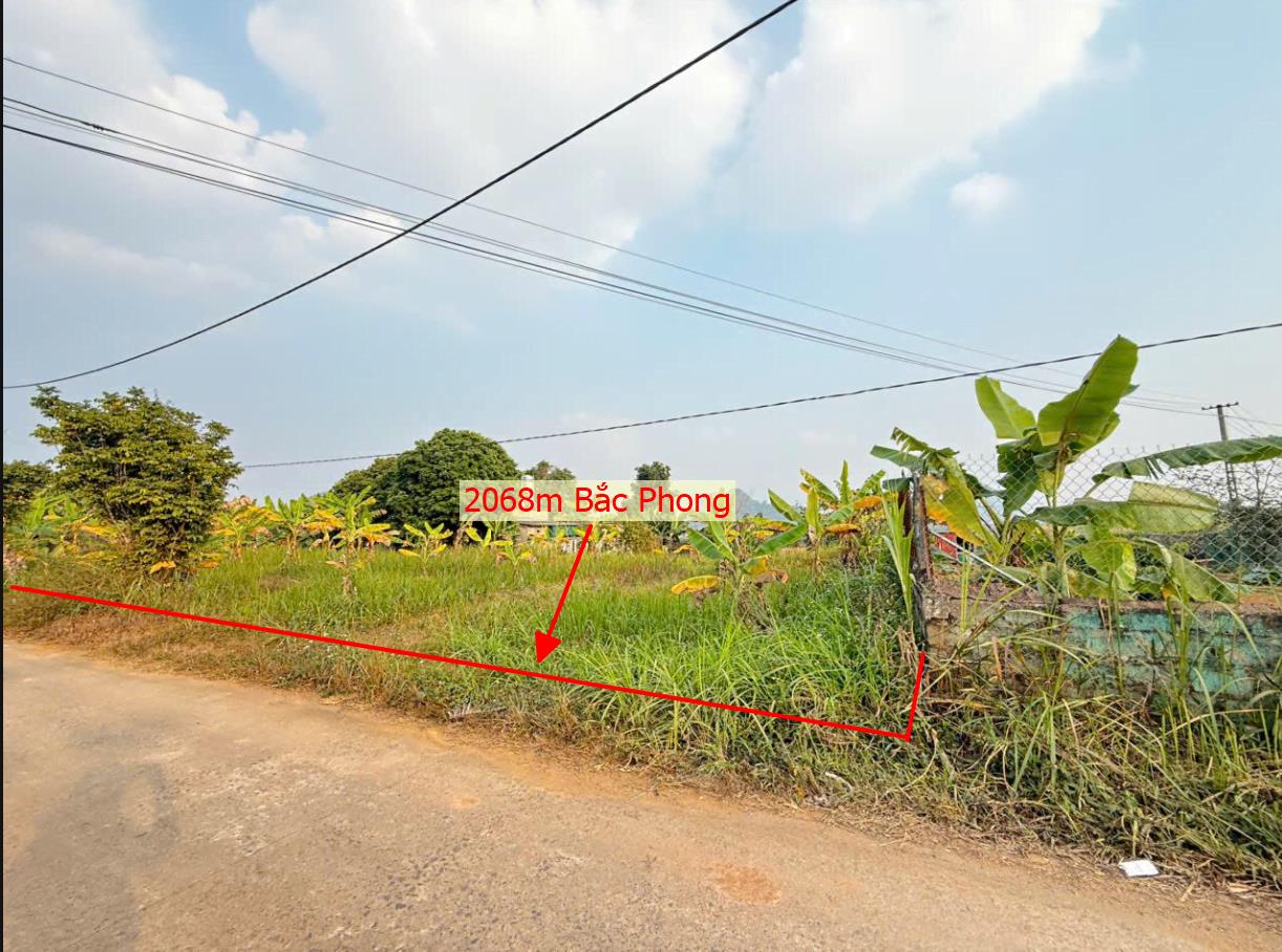 Hình ảnh Bán Lô Đất 2068m Tại Bắc Phong Cao Phong Mặt Tiền Xung Quanh Đầy Đủ Tiện Ích Giá Hơn Tỷ
