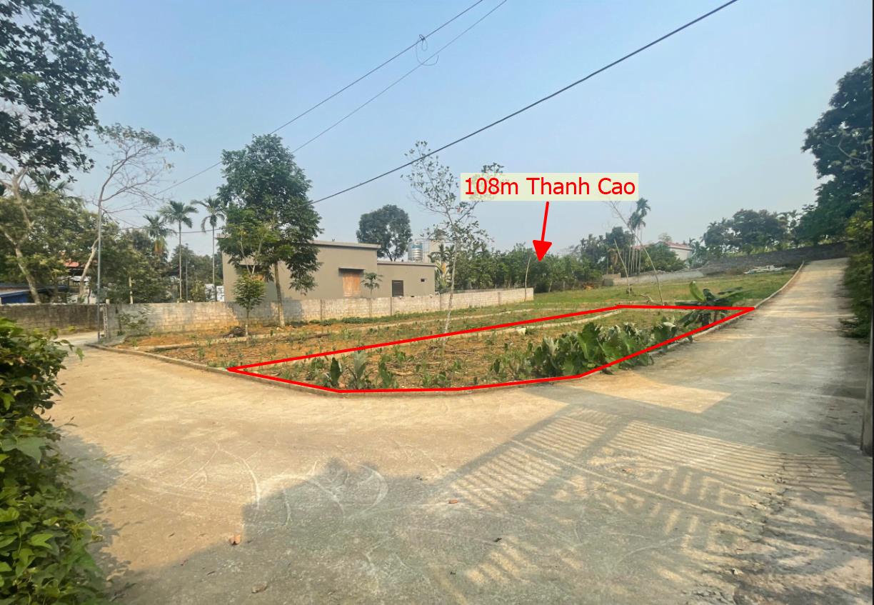 Hình ảnh Bán Lô Đất 108m Tại Thanh Cao Lương Sơn Bám Đường Bê Tông Ô Tô Vào Tận Đất Dân Cư Đông Đúc Thân Thiện Giá Đâu Tư Sổ Đỏ Pháp Lý Rõ Ràng