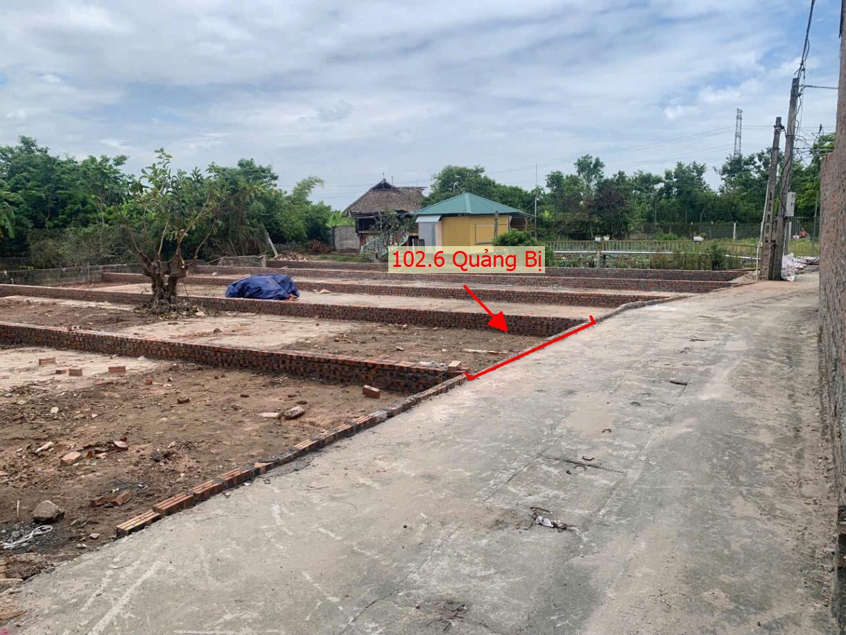 Hình ảnh Bán Thửa Đất 102.6m Tại Quảng Bị Ngay Sát Trục Kinh Doanh - Đất Phân Lô Chương Mỹ