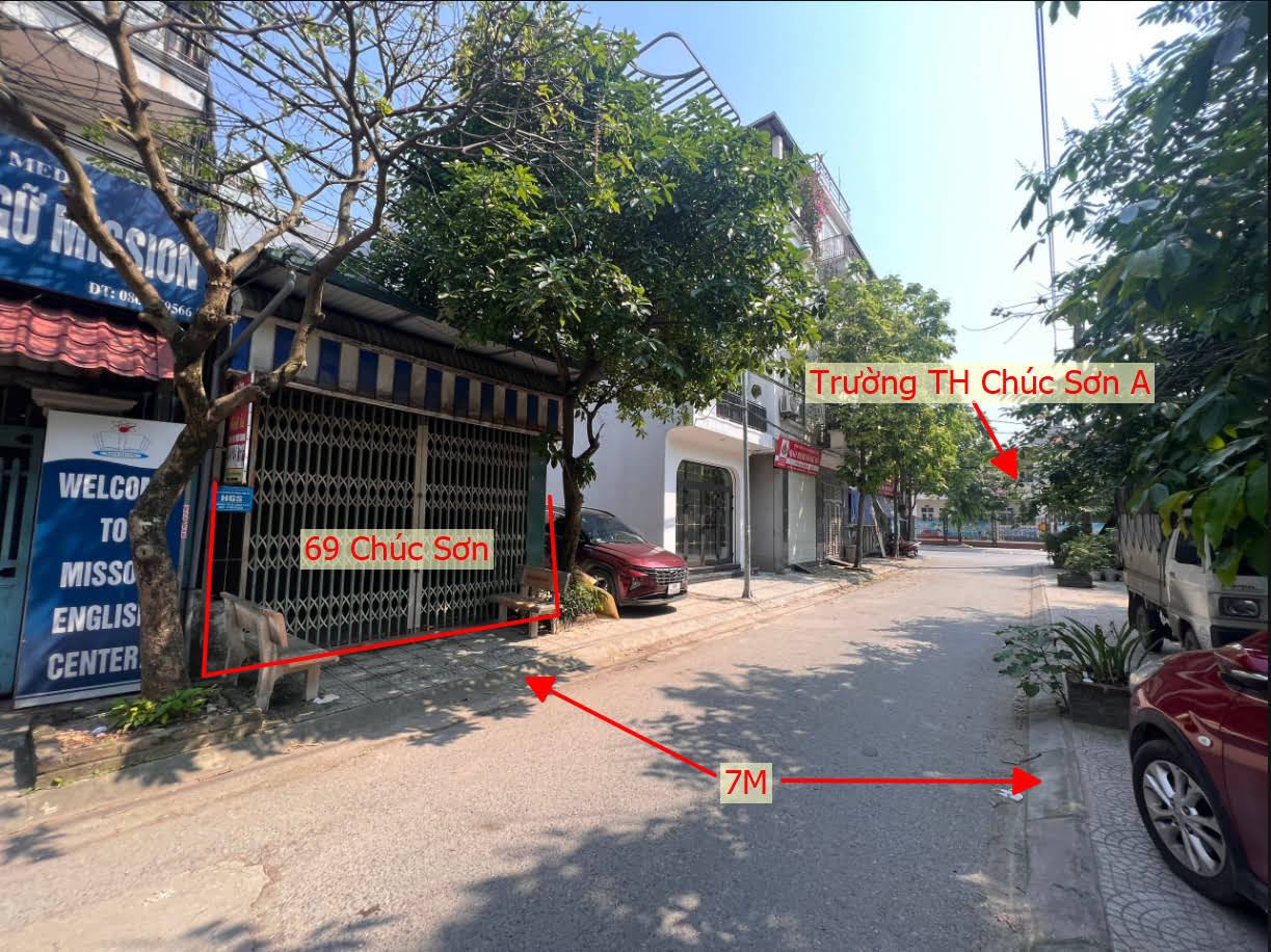 Hình ảnh Bán Đất Tặng Nhà Ngay Trung Tâm Thị Trấn Chúc Sơn Cách Trục Kinh Doanh Vài Bước Chân 