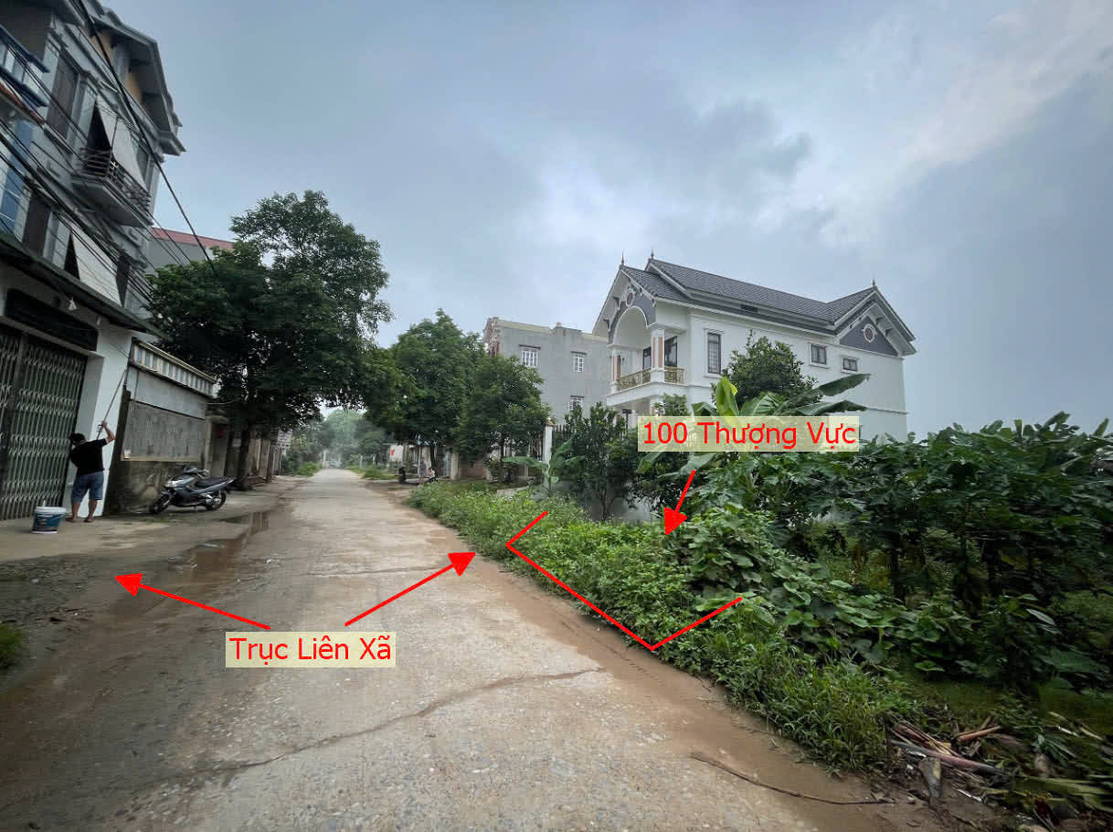 Hình ảnh Bán Đất Thượng Vực Full Thổ Cư Mặt Trục Chính Kinh Doanh Liên Xã 