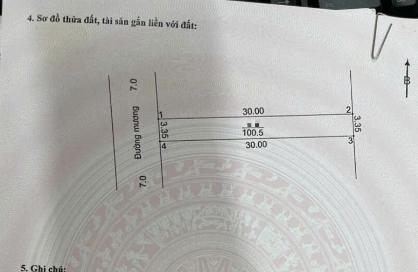 Hình ảnh Bán Đất Full Thổ Cư 100.5m Tại Hoàng Diệu Gần Trục Chính Kinh Doanh Liên Xã Giá Chỉ Vài Tỷ