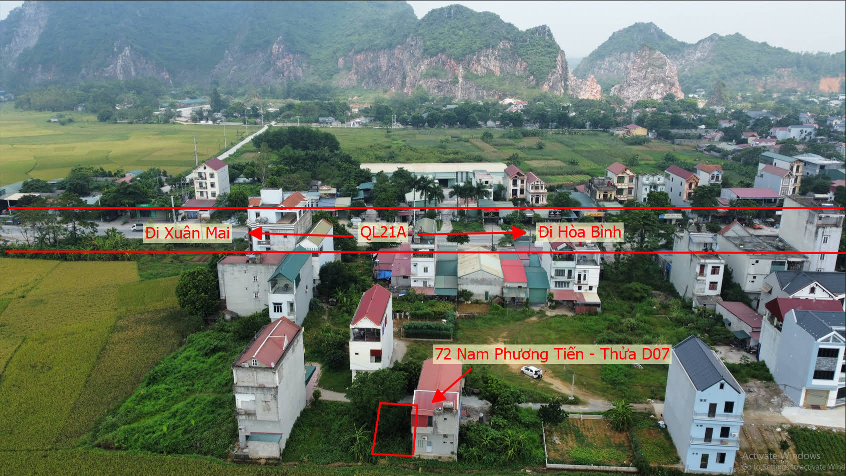 Hình ảnh Bán Đất Phân Lô Khu Lô 8 Nam Phương Tiến Ngay Sát QL21A Ô Tô Vào Tận Đất 