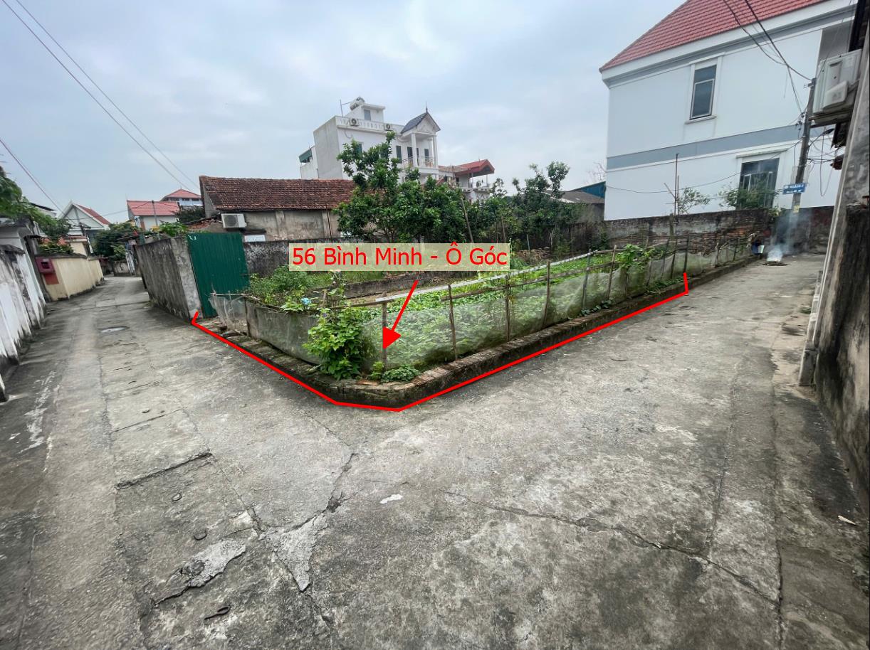 Hình ảnh Bán Lô Góc 2 Mặt Tiền 56m Tại Bình Minh Ô Tô Đỗ Tận Đất Sát Trục Kinh Doanh Liên Xã Ngay Gần Ql21B