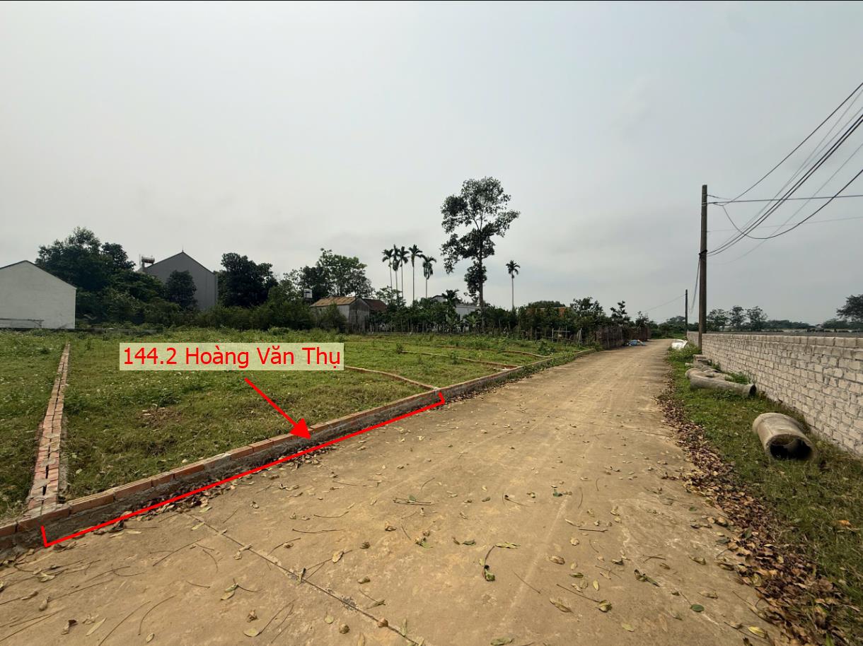 Hình ảnh Bất Động Sản Trần Phú Bán Đất Phân Lô Hoàng Văn Thụ Đường Thông Ô Tô Ngay Gần Trục Chính Kinh Doanh Liên Xã