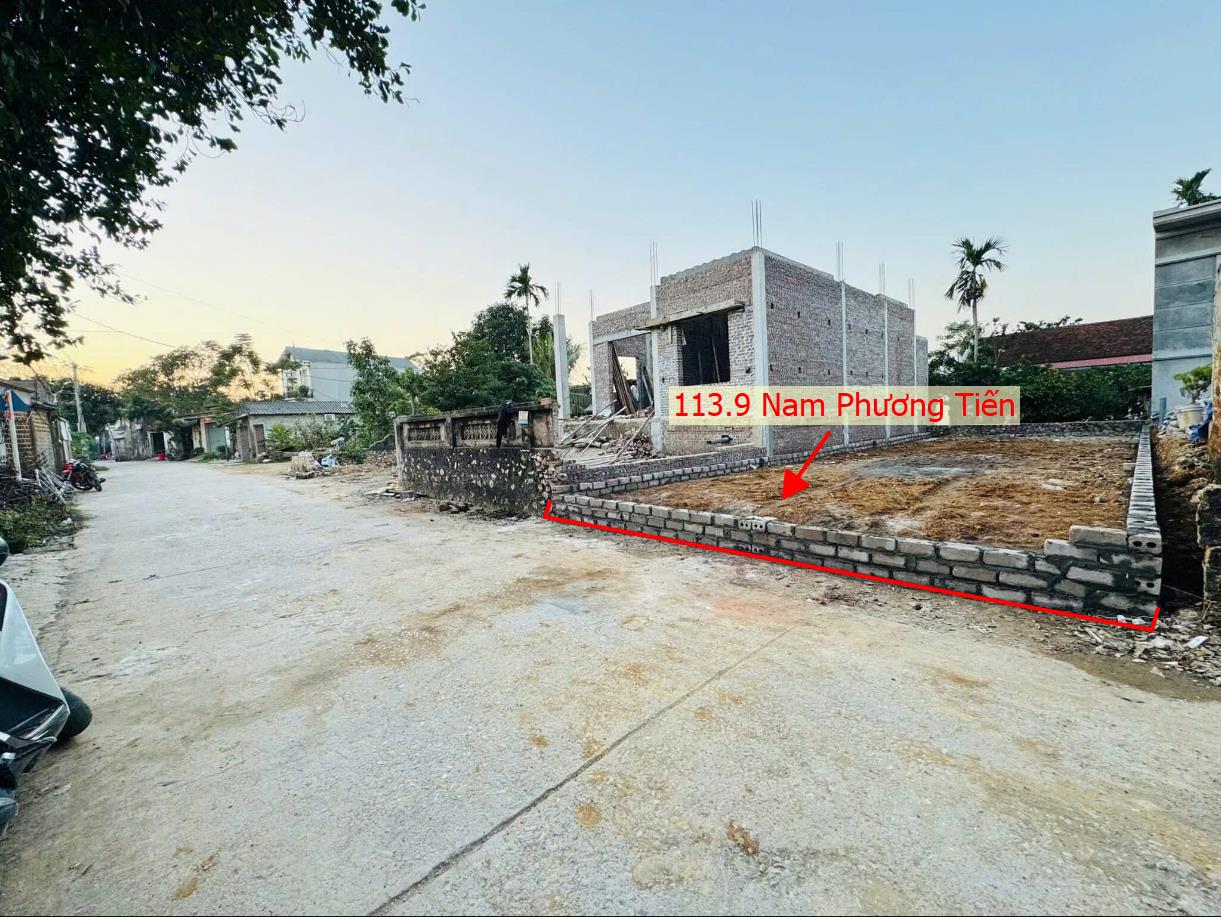 Hình ảnh Bán Thửa Đất 113.9m Tại Nam Phương Tiến Ô Tô Đỗ Tận Đất Sát Trục Kinh Doanh Ngay Gần QL21A 