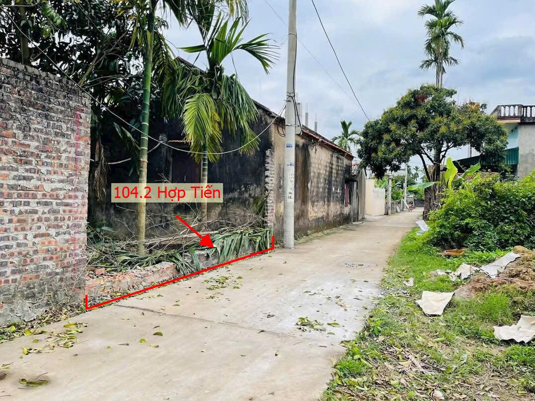 Hình ảnh Bán Thửa Đất 104.2m Tại Hợp Tiến Đường Thông Ô Tô Gần Trục Kinh Doanh Liên Xã Cách TL424 Chỉ Vài Trăm Mét