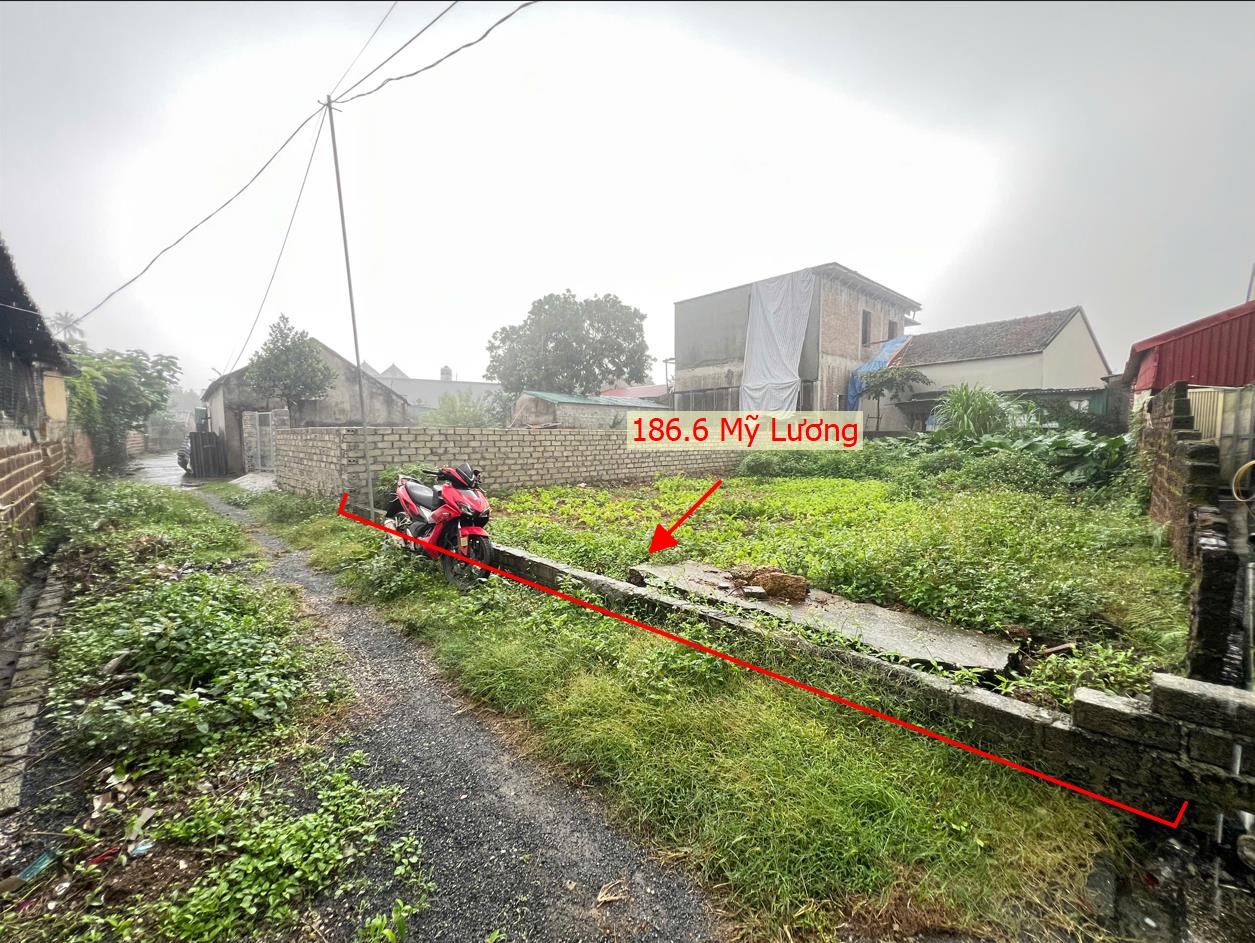 Hình ảnh Bán Thửa Đất 186.6m Tại Mỹ Lương Ô Tô Đỗ Tận Đất Sát Trục Chính Kinh Doanh Liên Xã 