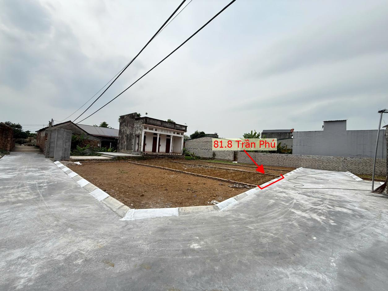 Hình ảnh Bất Động Sản Trần Phú Bán Đất Phân Lô Khu Vực Trần Phú Ô Tô Đỗ Tận Đất Sát Trục Chính Liên Xã Gần Khu Huấn Luyện Miếu Môn