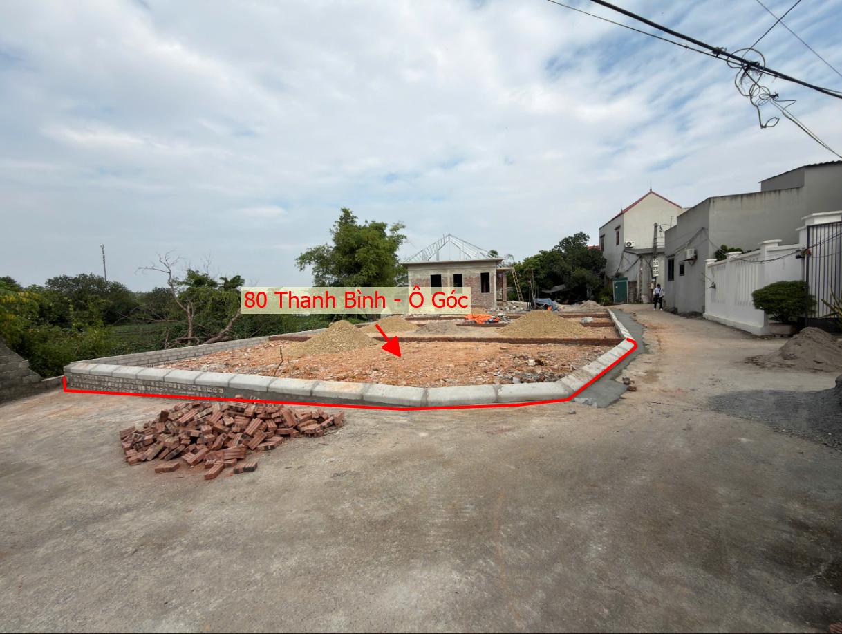 Hình ảnh Bán Lô Góc 2 Mặt Thoáng Ô Tô Đỗ Tận Đất 80m Tại Thanh Bình Gần Trục Chính Kinh Doanh Liên Xã