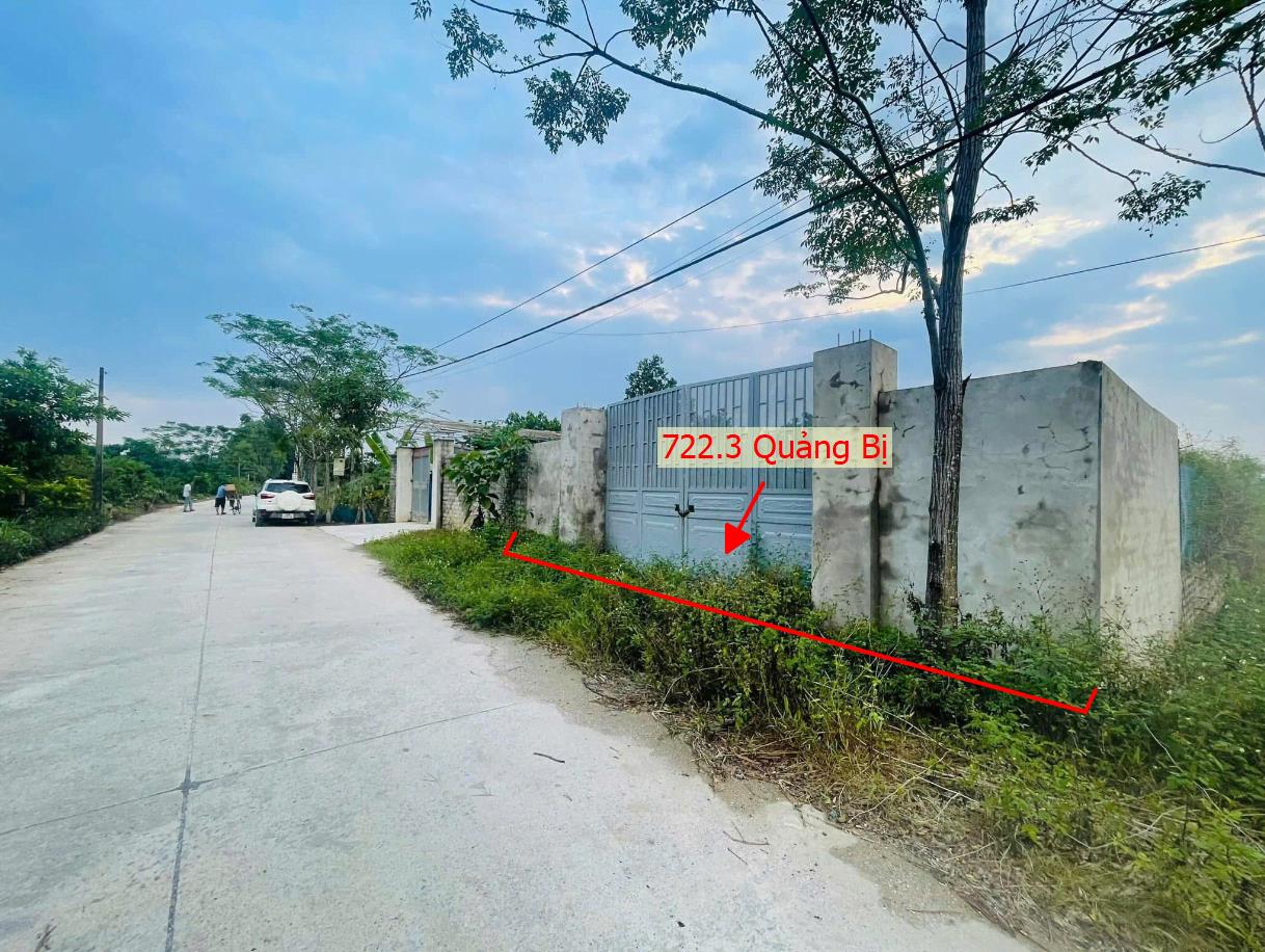 Hình ảnh Bán Đất Quảng Bị 722.3m Đường Thông Ô Tô Ngay Sát TL419 Kinh Doanh Buôn Bán Sầm Uất