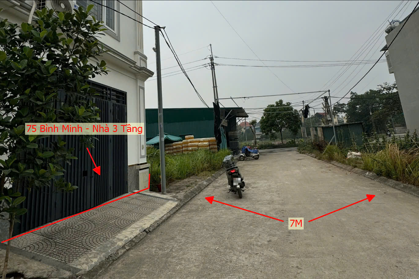 Hình ảnh Bán Nhà 2 Tầng Thuộc Khu Đấu Giá Đa Đống Bình Minh Ngay Sát Trục Chính Kinh Doanh 