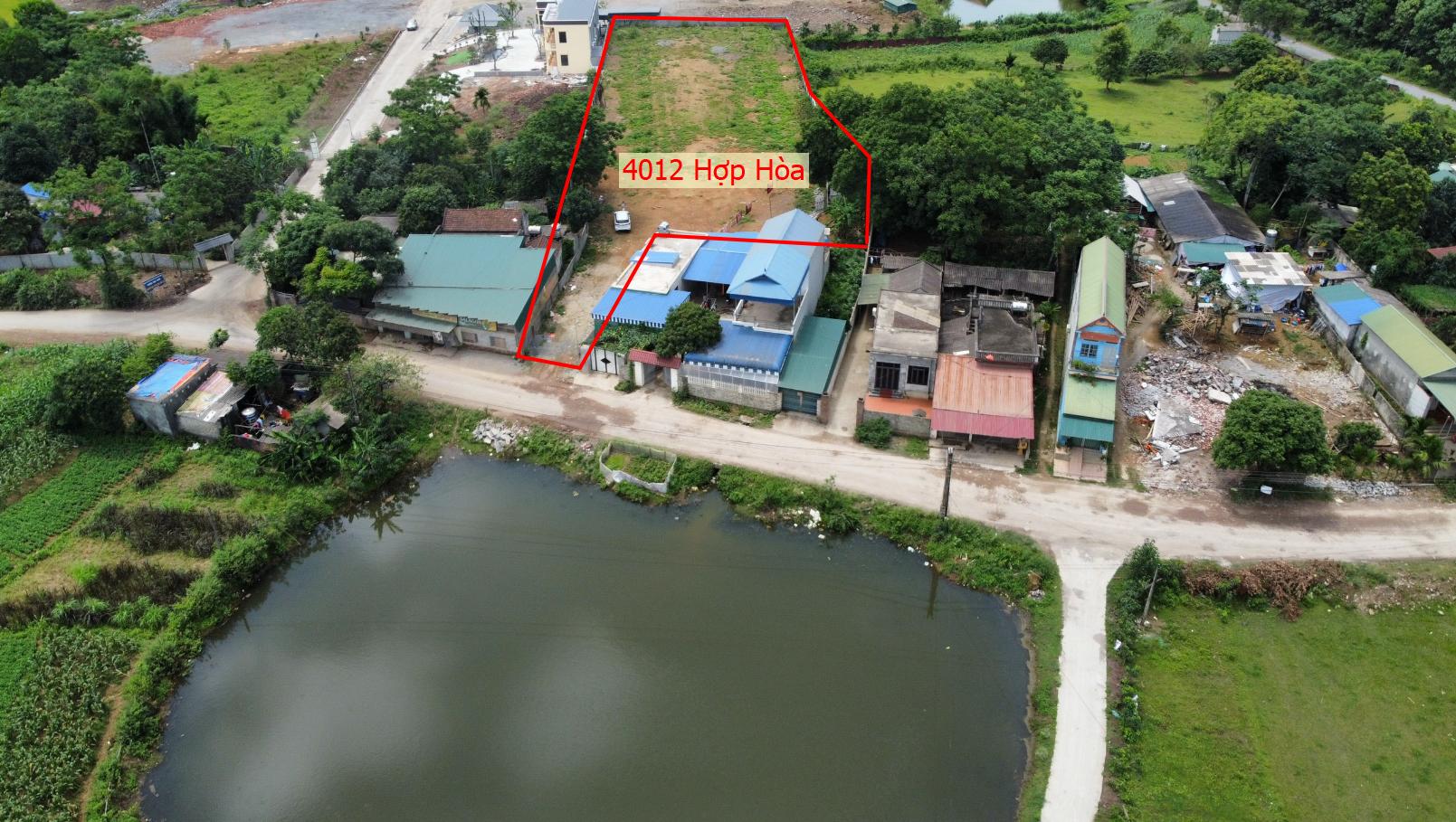 Hình ảnh Bán Thửa Đất 4012m Tại Hợp Hòa Mặt Trục Chính Kinh Doanh Gần Trường Học Các Cấp 