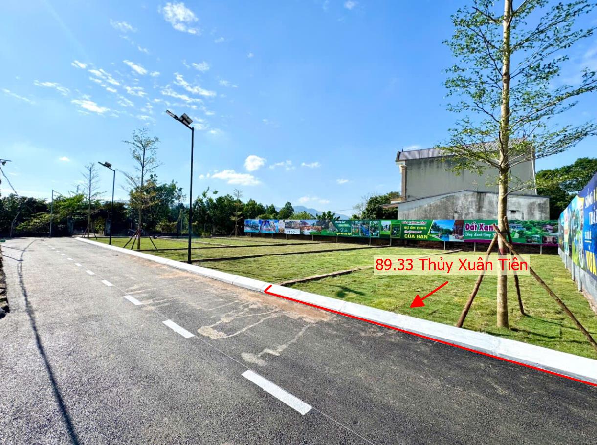 Hình ảnh Bán Đất Phân Lô Thủy Xuân Tiên Ô Tô Vào Tận Đất Sát Trục Chính Kinh Doanh Liên Xã Ngay Gần QL21A