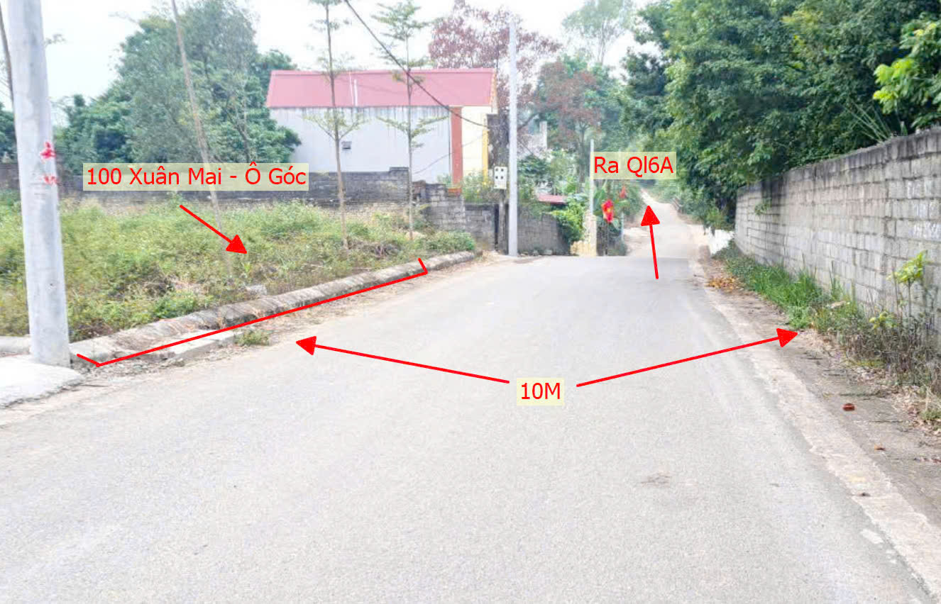 Hình ảnh Bán Lô Góc 2 Mặt Tiền 100m Tại Xuân Mai Mặt Trục Chính Kinh Doanh Liên Xã Ngay Gần QL6A 