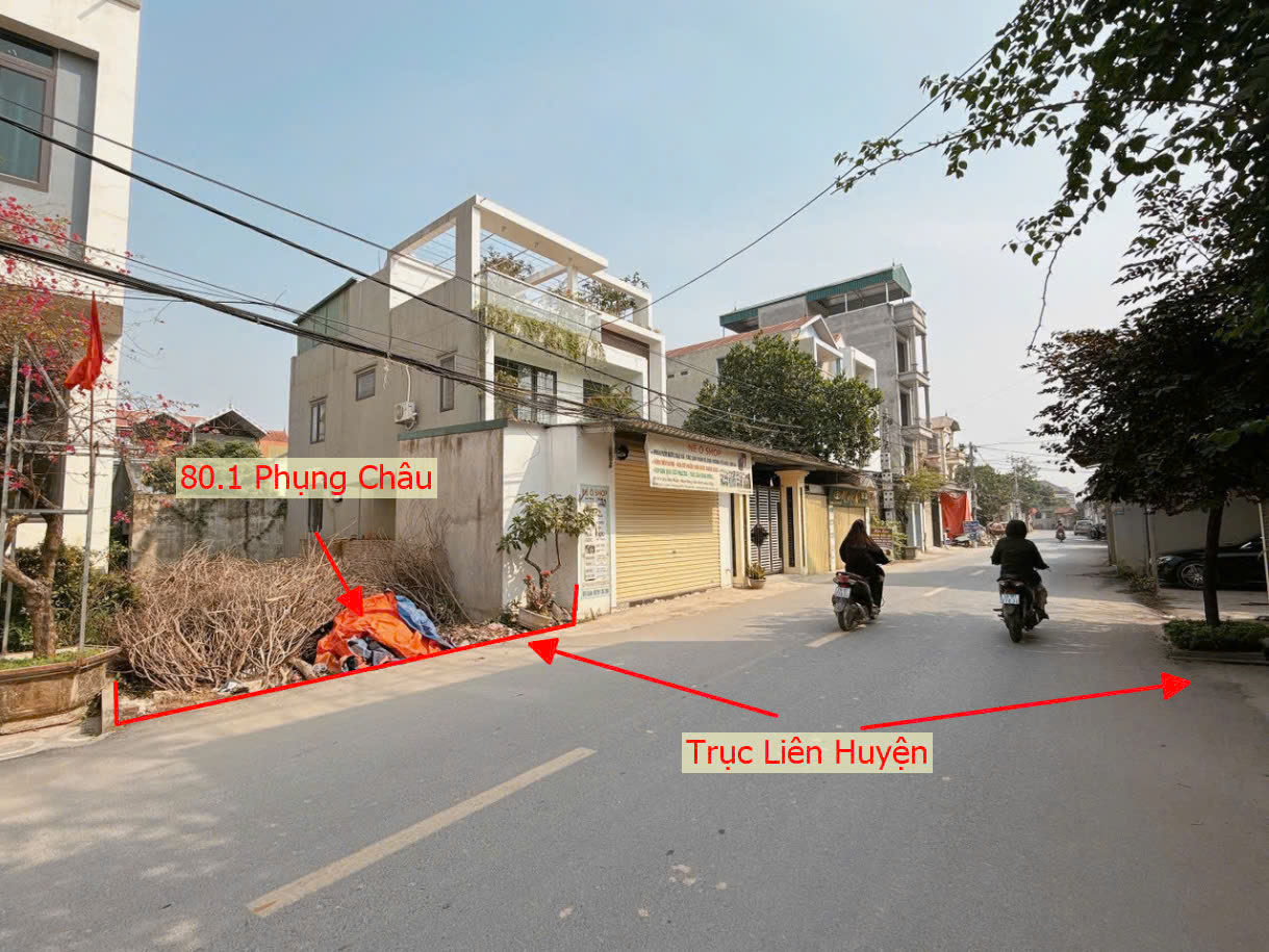 Hình ảnh Bán Đất Phụng Châu Bám Mặt Đường Kinh Doanh Liên Huyện Ngay Gần Trung Tâm Hành Chính Xã 