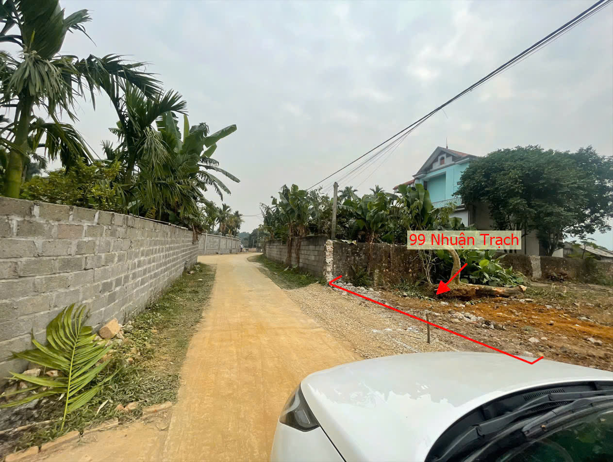 Hình ảnh Bán Đất Phân Lô 99M2 Tại Xã Nhuận Trạch Lương Sơn Đường Thông Ô Tô Giá Chỉ Hơn Tỷ 