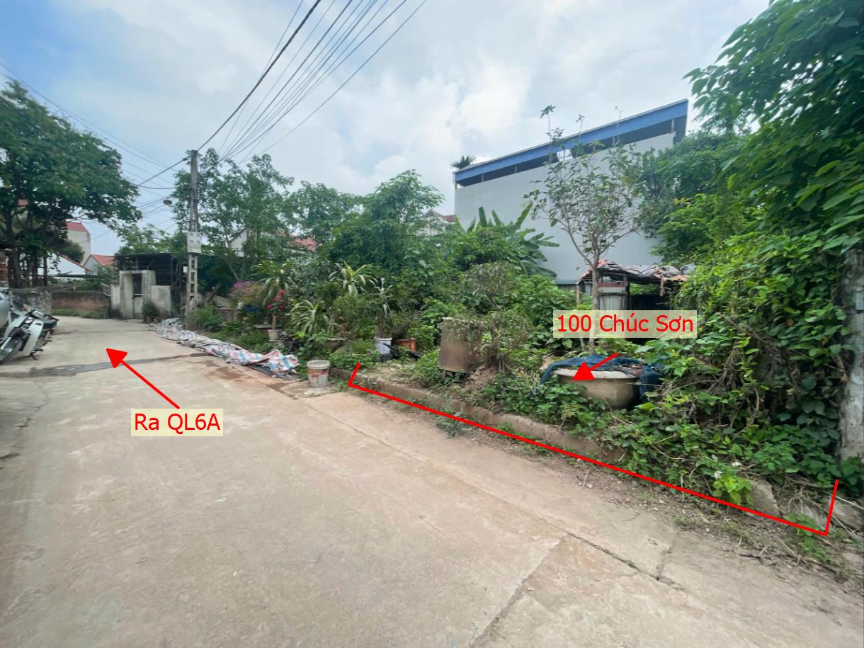 Hình ảnh Bất Động Sản Chương Mỹ Bán Thửa Đất Đấu Giá Thị Trấn Chúc Sơn Chương Mỹ Gần QL6A