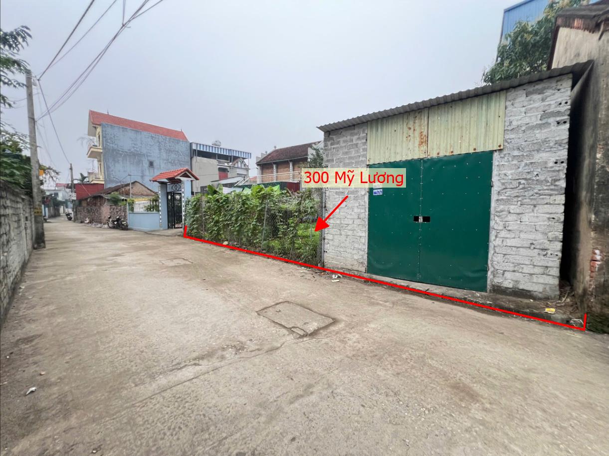 Hình ảnh Bán Thửa Đất 300m Full Thổ Cư Tại Mỹ Lương Đường Thông Ô Tô Gần Trục Chính Kinh Doanh