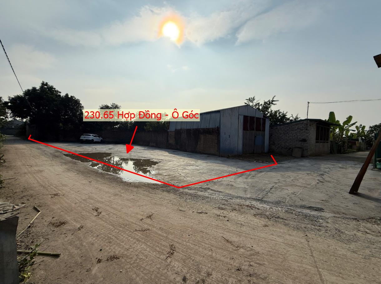 Hình ảnh Bán Lô Góc 2 Mặt Tiền Full Thổ Cư Ô Tô Vào Tận Đất Sát TL419 Tại Hợp Đồng Chương Mỹ