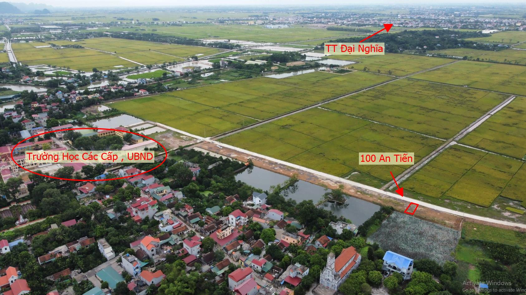 Hình ảnh Bán Đất Đấu Giá An Tiến Mỹ Đức Ngay Trung Tâm Hành Chính Xã An Tiến Giá Nhỉnh Tỷ (Thửa 54)