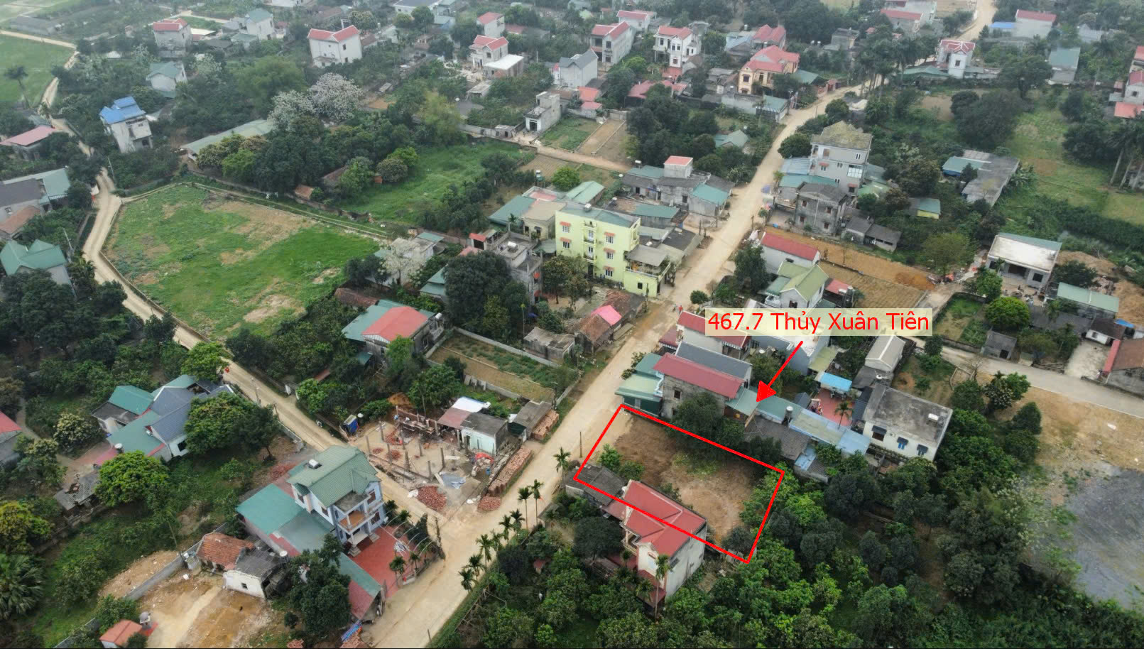 Hình ảnh Bán Thửa Đất 467.7m Tại Thủy Xuân Tiên Chương Mỹ Mặt Đường Kinh Doanh Liên Xã Gần QL21A 