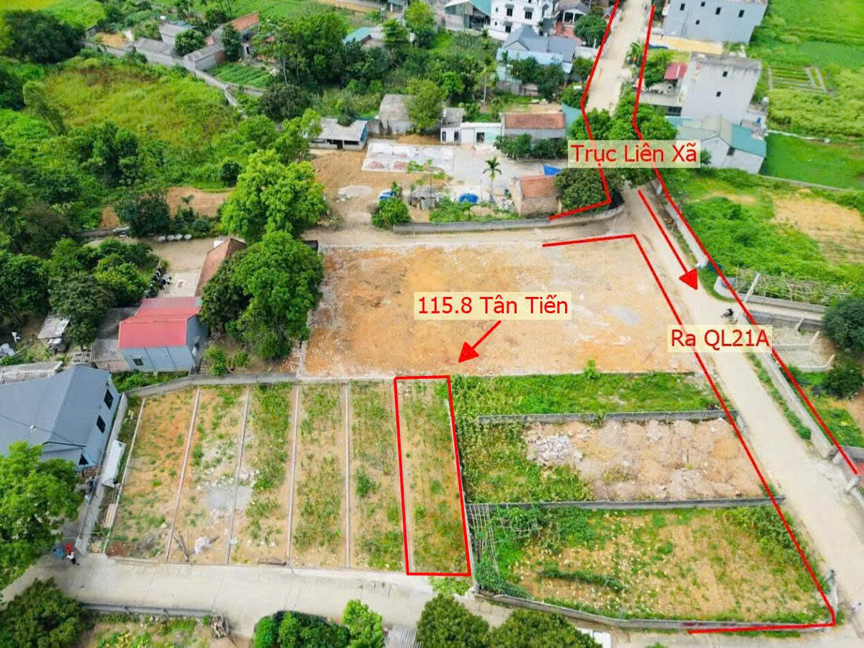 Hình ảnh Bán Đất Tân Tiến Ô Tô Đỗ Tận Đất Sát Trục Kinh Doanh Gần Trung Tâm Hành Chính Xã | Đất Phân Lô Tân Tiến