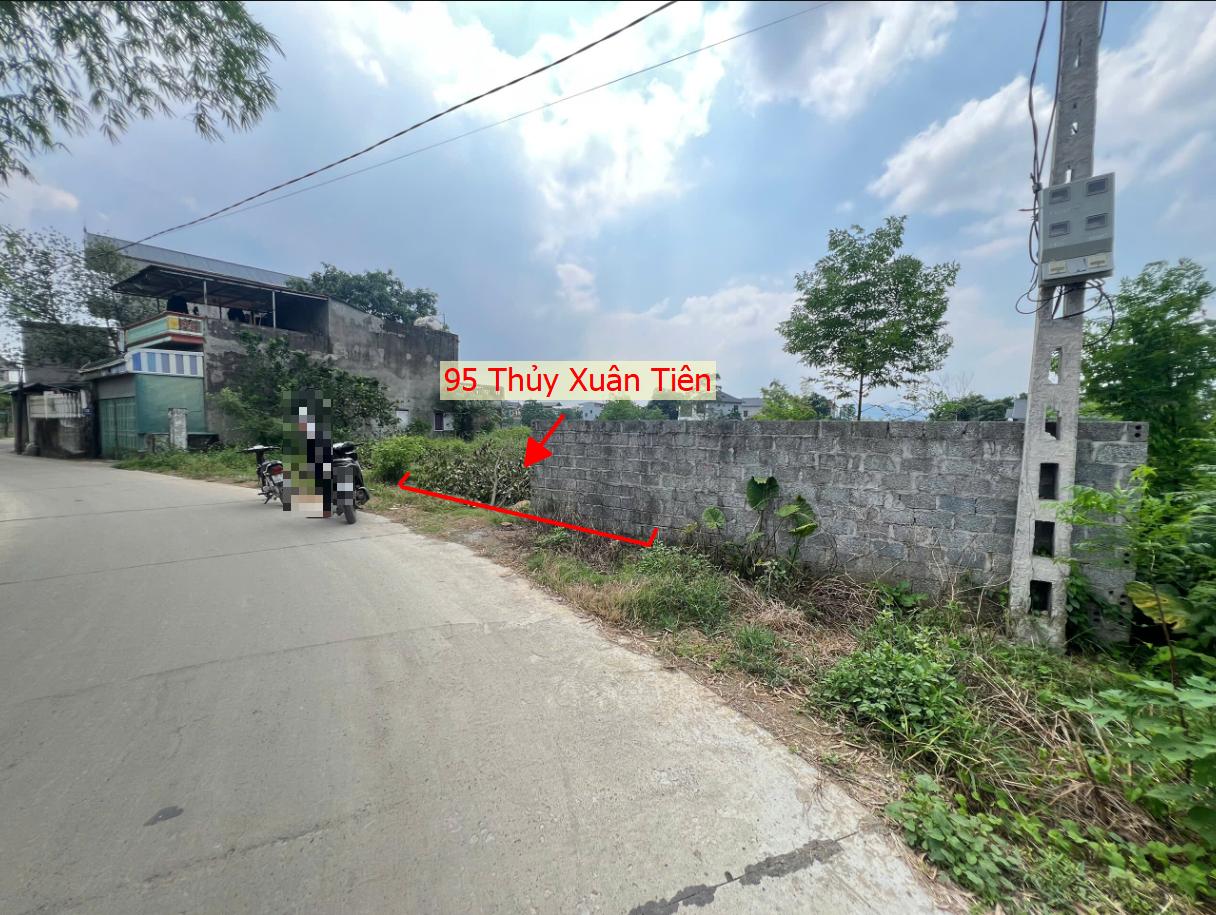 Hình ảnh Bán Thửa Đất 95m Tại Thủy Xuân Tiên Đường Thông Ô Tô Ngay Sát QL6A Đang Triển Khai Mở Rộng
