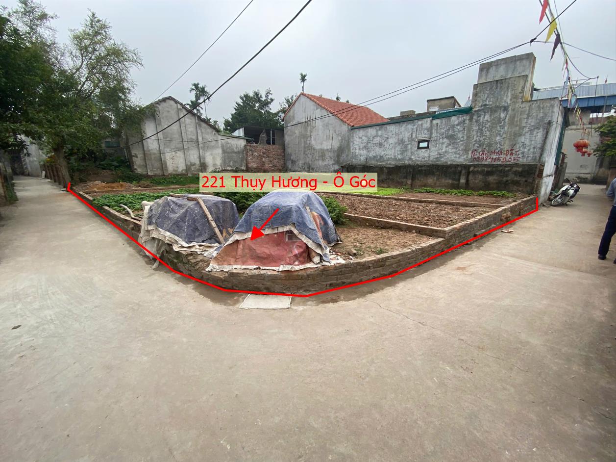Hình ảnh Bất Động Sản Chương Mỹ Bán Đất Khu Vực Thụy Hương Lô Góc 2 Mặt Thoáng Full Thổ Cư Ô Tô Đỗ Tận Đất