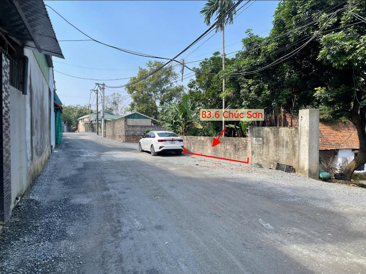 Hình ảnh Bán Thửa Đất Full Thổ Cư 83.6m Tại Chúc Sơn Mặt Trục Chính Kinh Doanh Liên Xã Giá Chỉ Vài Tỷ