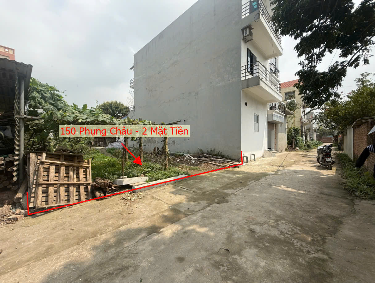 Hình ảnh Bán Thửa Đất 2 Mặt Tiền Full Thổ Cư 150m Tại Phụng Châu Gần Trục Kinh Doanh Liên Huyện 