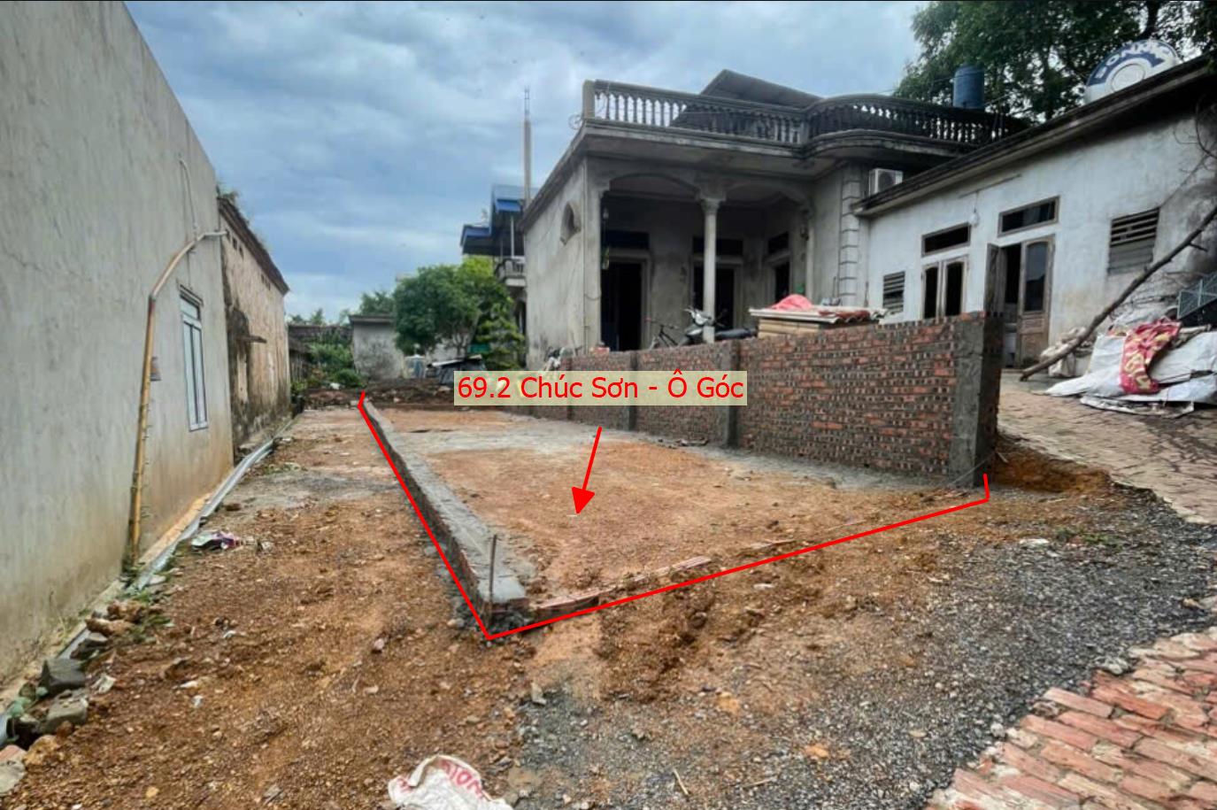 Hình ảnh Bán Lô Góc 2 Mặt Tiền Full Thổ Cư Sát Trục Chính Liên Xã Tại Thị Trấn Chúc Sơn Chương Mỹ