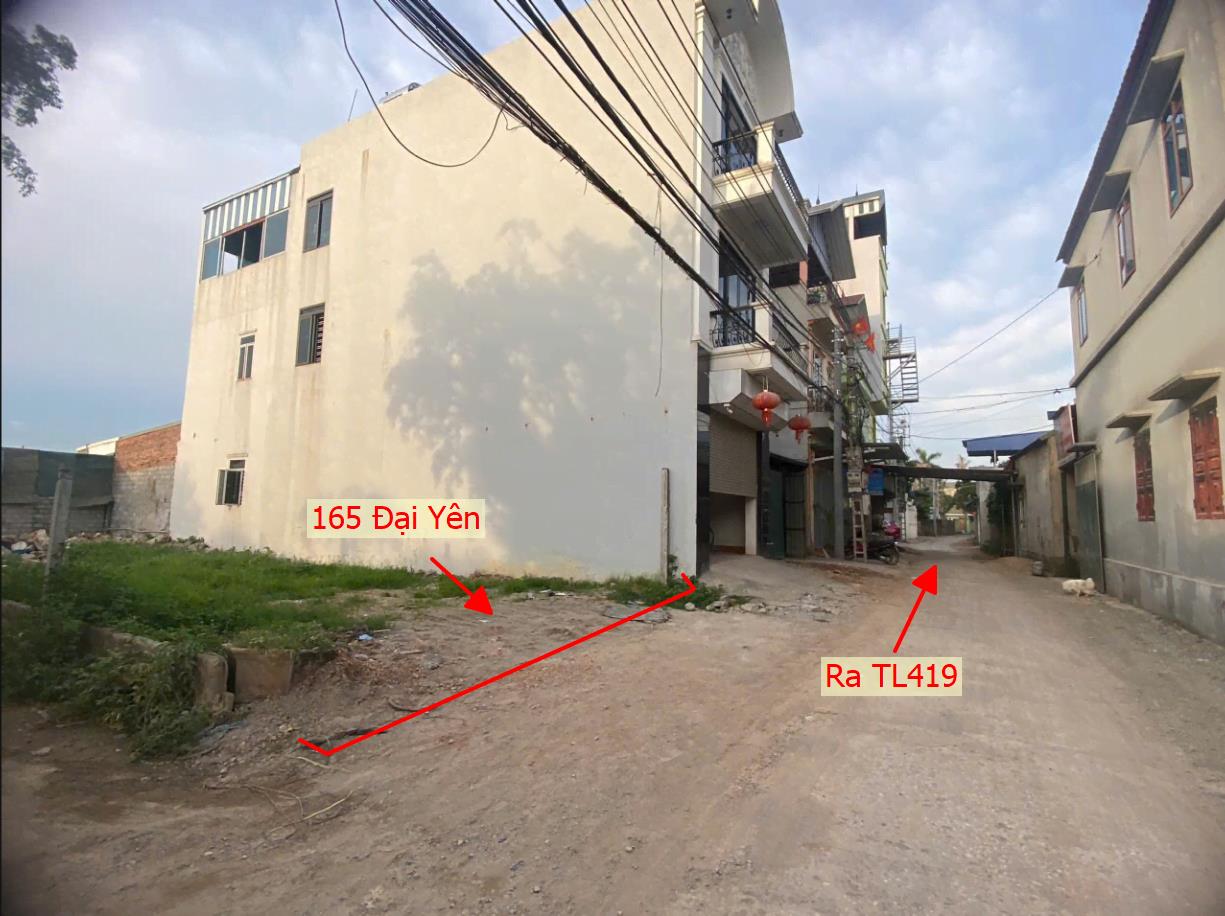 Hình ảnh Bán Thửa Đất 165m Tại Đại Yên Chương Mỹ Ô Tô Đỗ Tận Đất Sát Mặt Đường Kinh Doanh TL419