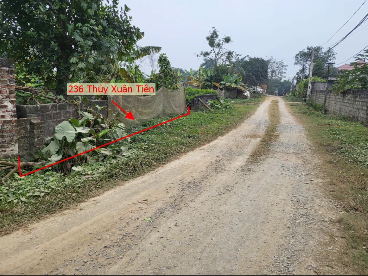 Hình ảnh Bán Lô Góc 2 Mặt Tiền 236m Tại Thủy Xuân Tiên Ô Tô Vào Tận Đất Cách Trục Liên Xã Vài Bước Chân
