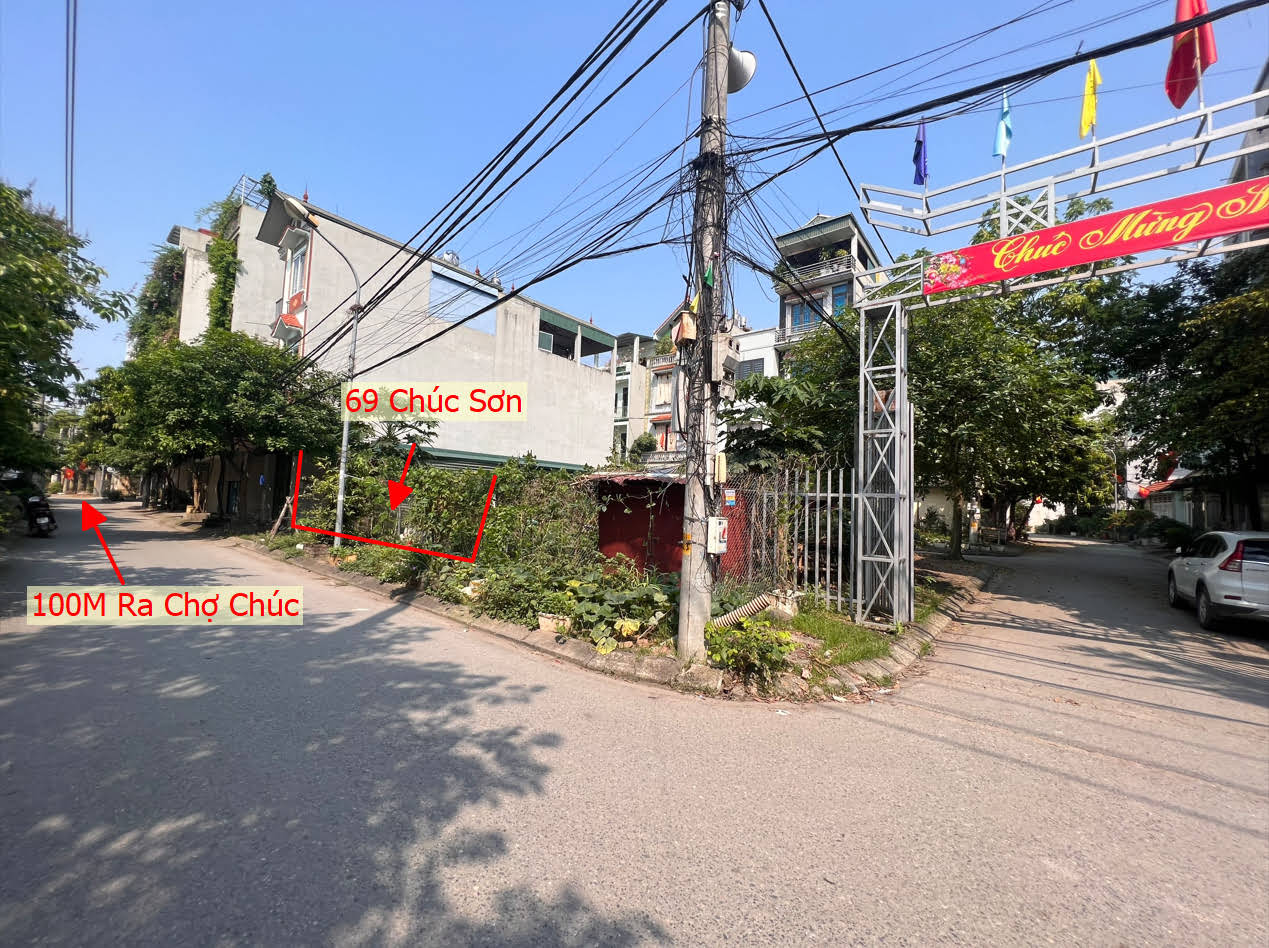 Hình ảnh Bán Đất 2 Mặt Tiền Ngay Trung Tâm Thị Trấn Chúc Sơn Sát Trục Kinh Doanh Ô Tô Vào Tận Đất 