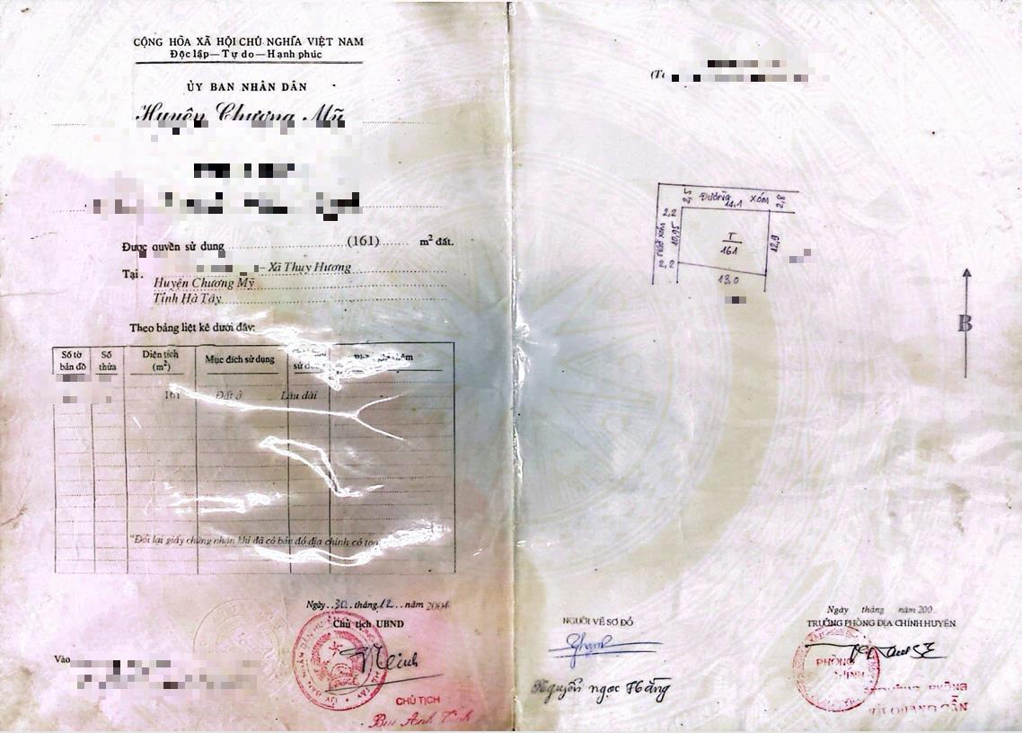 Hình ảnh Bán Lô Góc 2 Mặt Tiền Full Thổ Cư 161m Tại Thụy Hương Sát Trục Chính Kinh Doanh Giá Chỉ Vài Tỷ