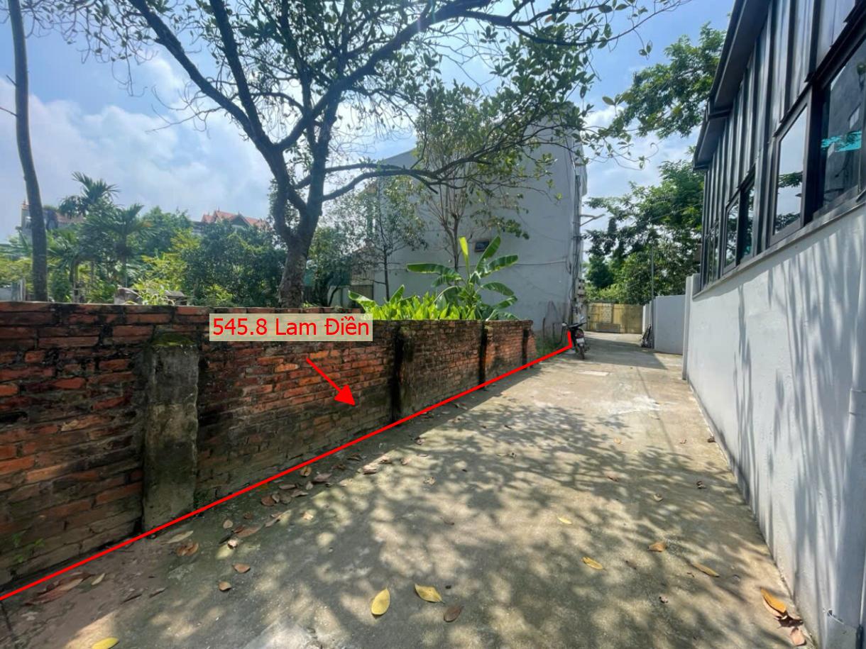 Hình ảnh Bán Thửa Đất Phân Lô 545.8m Tại Lam Điền Ô Tô Vào Tận Đất Gần Trục Chính Kinh Doanh Liên Huyện