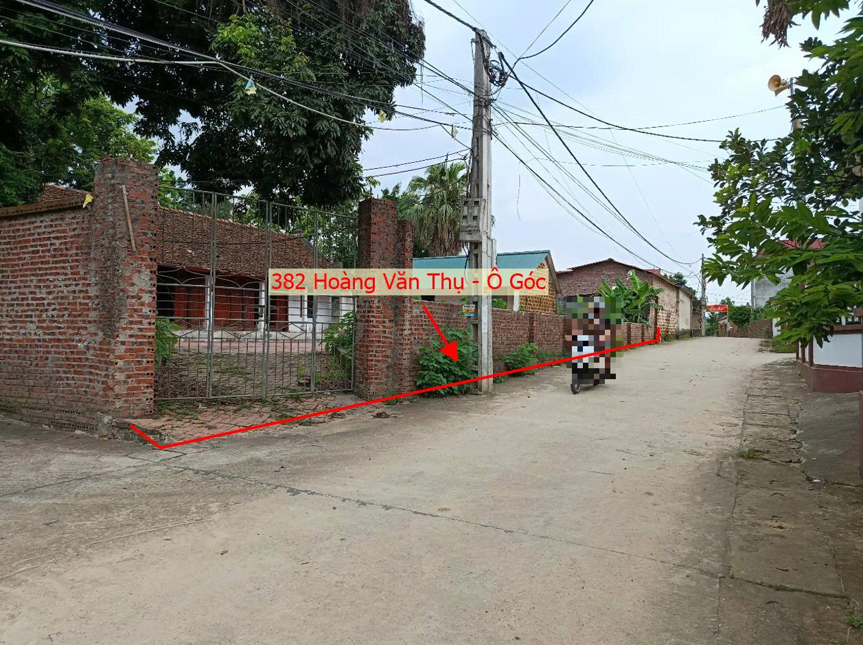 Hình ảnh Bán Lô Góc 3 Mặt Tiền Tặng Nhà Cấp 4 382m Tại Hoàng Văn Thụ Đường Ô Tô Tránh Gần Trục Chính Liên Xã 