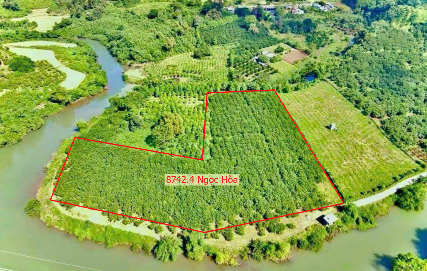 Hình ảnh Bán Đất Ngọc Mỹ Bám Mặt View Suối Thoáng Mát Sát Mặt Đường Kinh Doanh QL21B