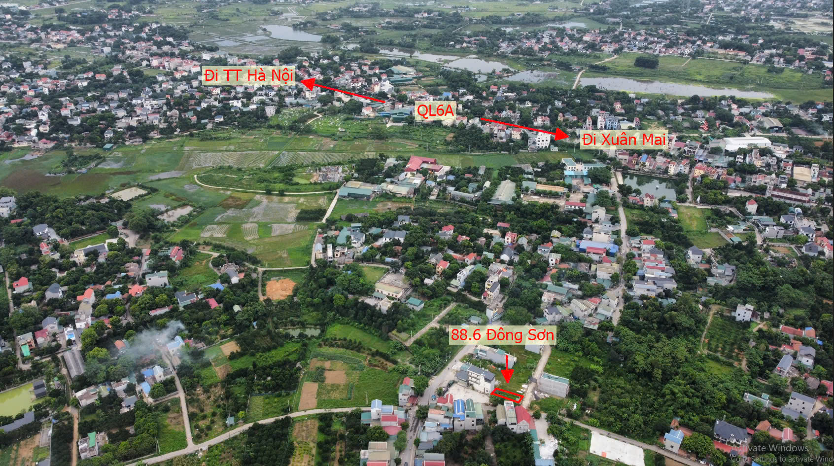 Hình ảnh Bán Lô Góc 2 Mặt Tiền Sát Trục Kinh Doanh Lên Huyện Thuộc Khu Đấu Giá Xã Đông Sơn Chương Mỹ     