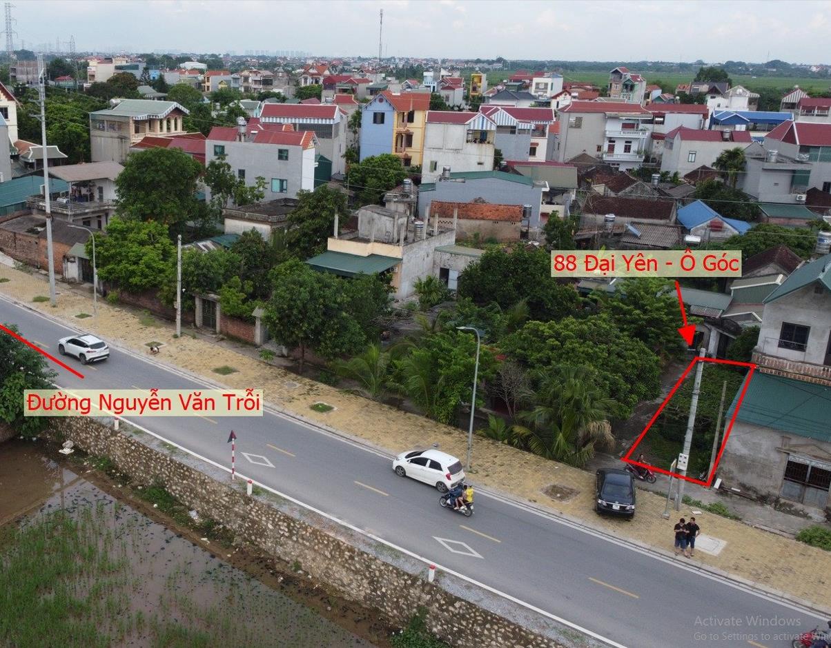 Hình ảnh Bất Động Sản Chương Mỹ Bán Đất Khu Vực Đại Yên Lô Góc 2 Mặt Tiền Bám Mặt Đường Kinh Doanh Nguyễn Văn Trỗi