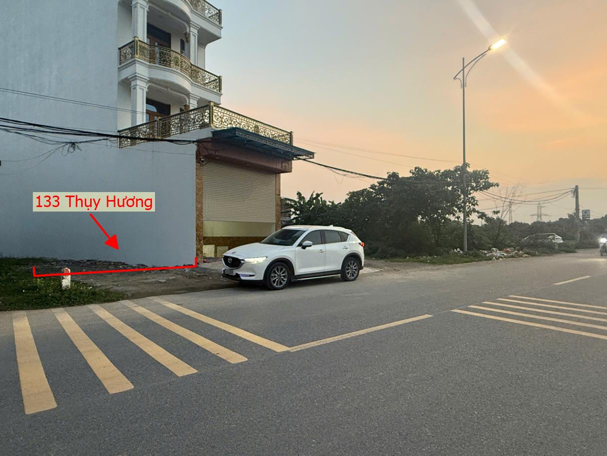 Hình ảnh Bất Động Sản Chương Mỹ Bán Đất Khu Vực Thụy Hương Bám Mặt Đường Kinh Doanh Liên Xã Đường Máng 7 Gần Trường CMA
