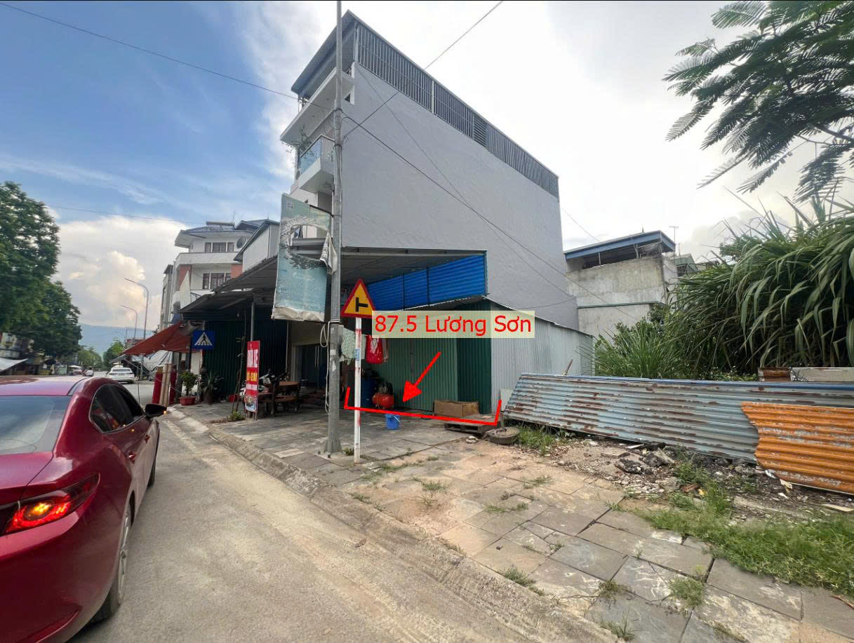 Hình ảnh Bán Thửa Đất 87.5m Tại Thị Trấn Lương Sơn Ngay Trung Tâm Chợ Lương Sơn Gần QL6A 
