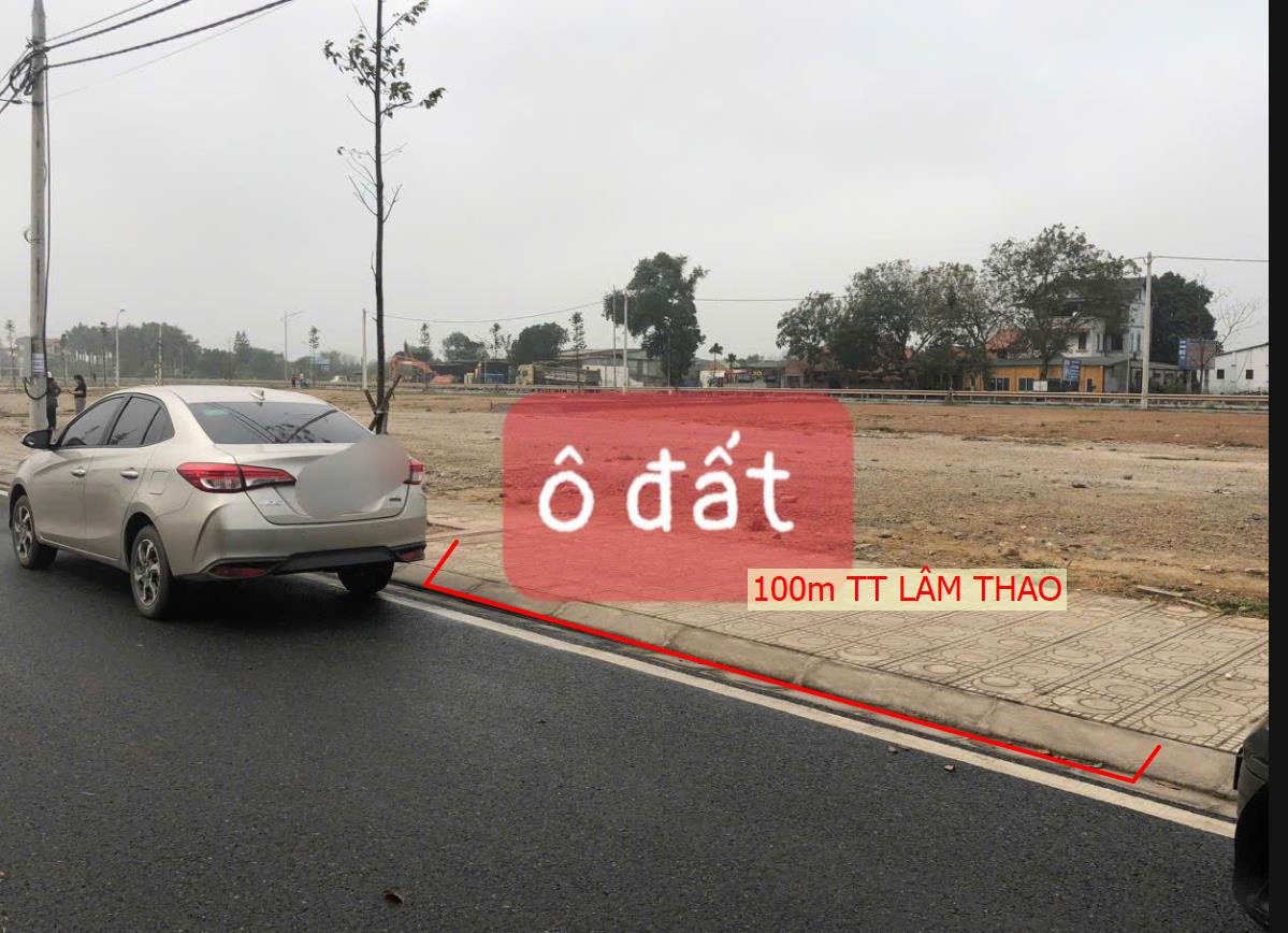 Hình ảnh Bán Lô Đất 100m Tại TT Lâm Thao Phú Thọ Xung Quanh Đầy Đủ Tiện Ích Giá Chỉ Hơn Tỷ